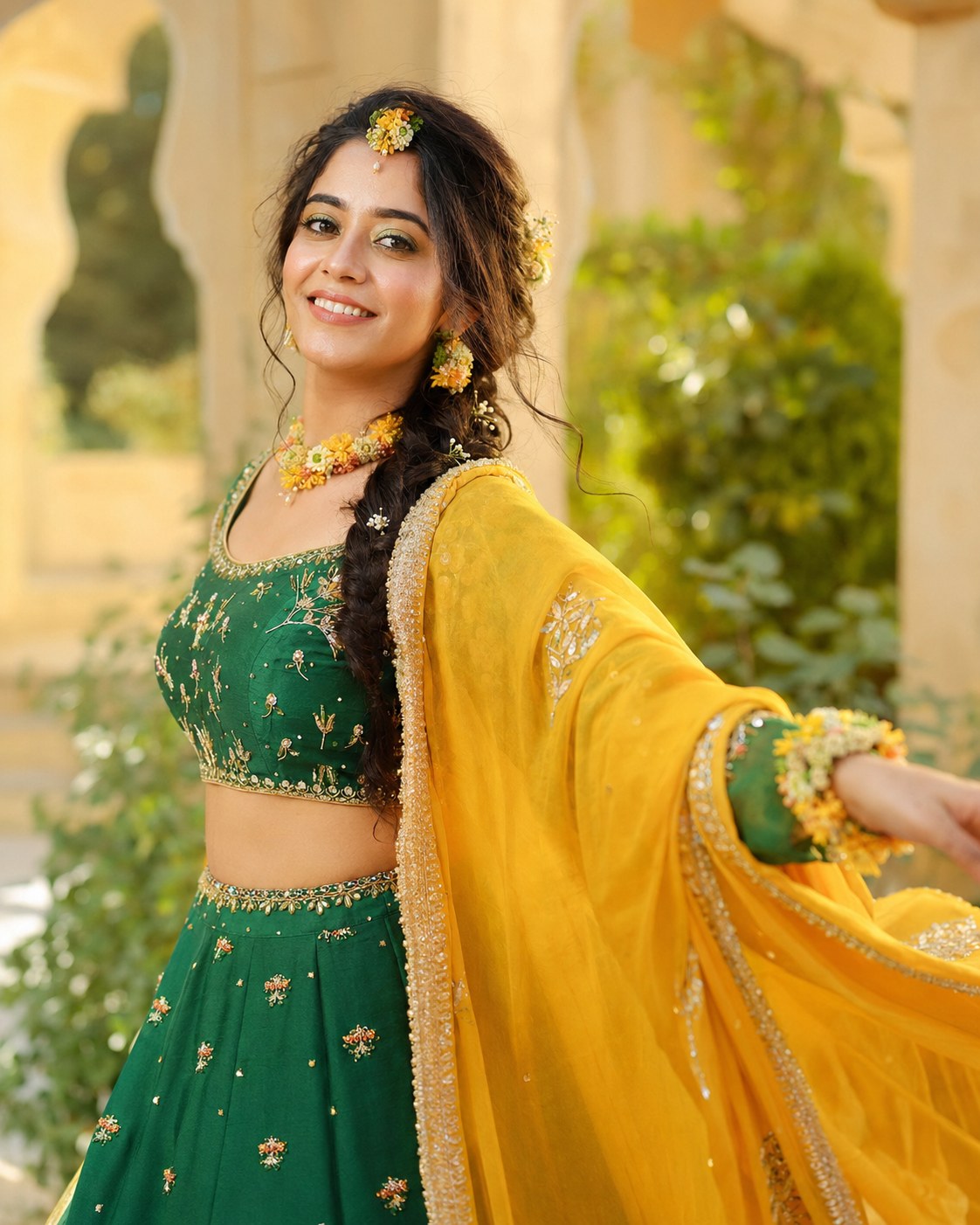 Bridal portrait by Aria Studio